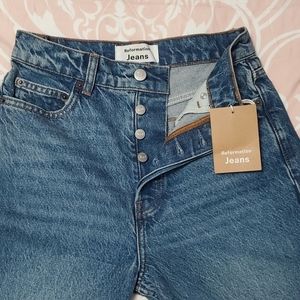 Reformation Cynthia Drop High Relaxed Jean